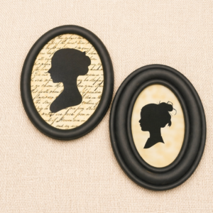 Silhouette Vintage Lady Pair
